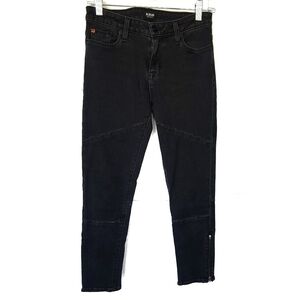 Hudson | Black Jeans with Zippered Ankles